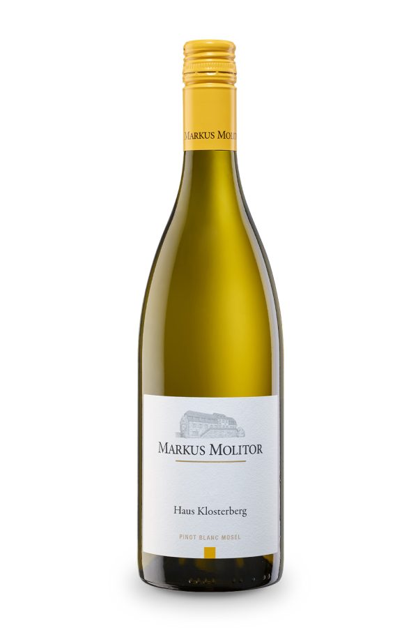 Leckerer Pinot Blanc Weißwein von Markus Molitor Haus Klosterberg 2021 von der Mosel