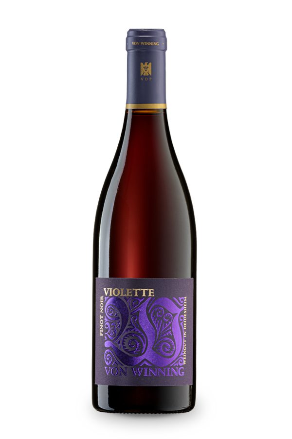 Leckerer Pinot Noir vom Weingut Von Winning Pinot Noir Violette 2014 aus der Pfalz