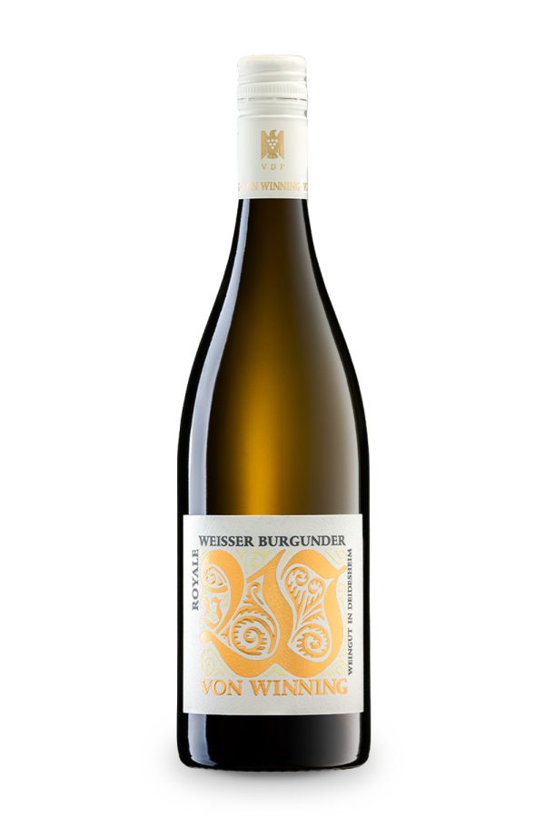 Leckerer Weißer Burgunder vom Weingut Von Winning Weisser Burgunder Royale 2019 aus der Pfalz