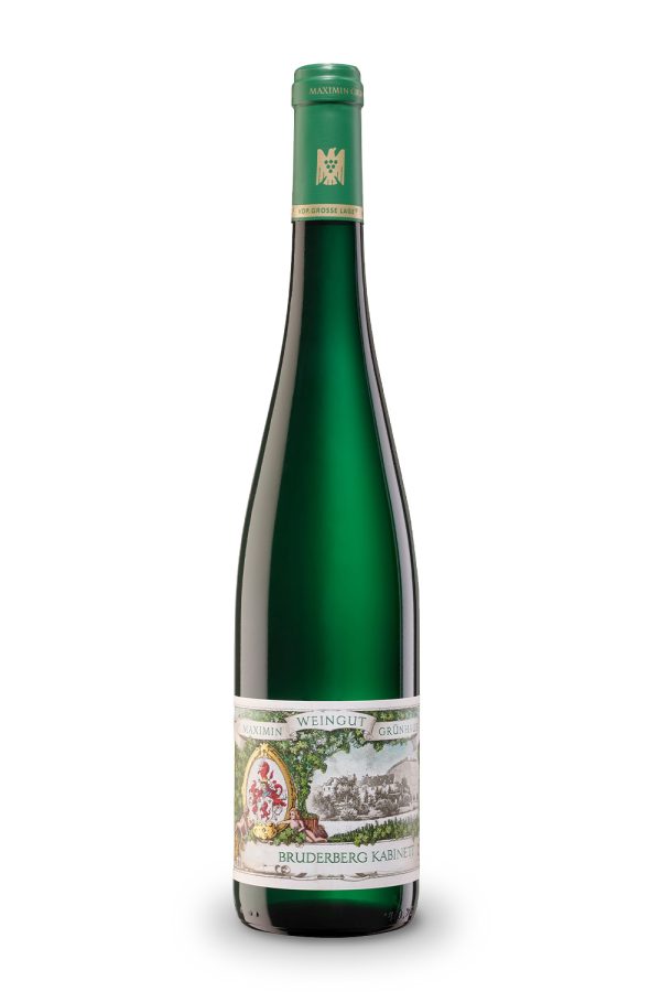 Leckerer Weißwein vom Weingut Maximin Grünhaus Bruderberg Kabinett fruchtsüß 2020 von der Ruwer